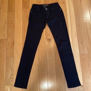 G by Guess black skinny low rise pants